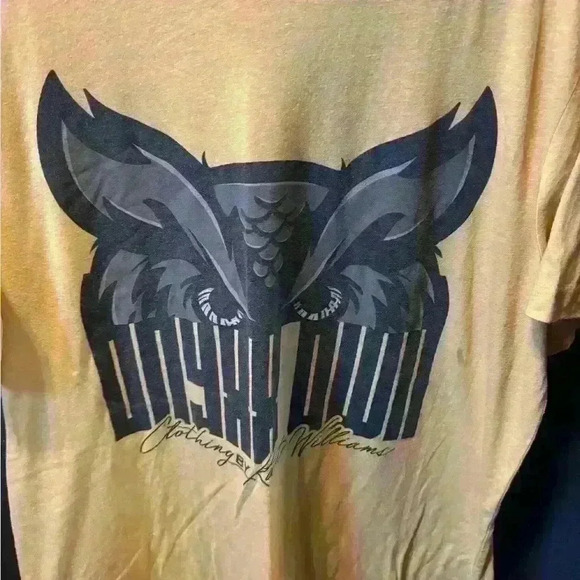 Men’s Kat Williams Oynxx Owl Short Sleeve Tshirt Size XL - Picture 2 of 6